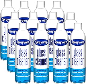 SprayWay SW050-12 Glass Cleaner, 19 oz, Pack of 12