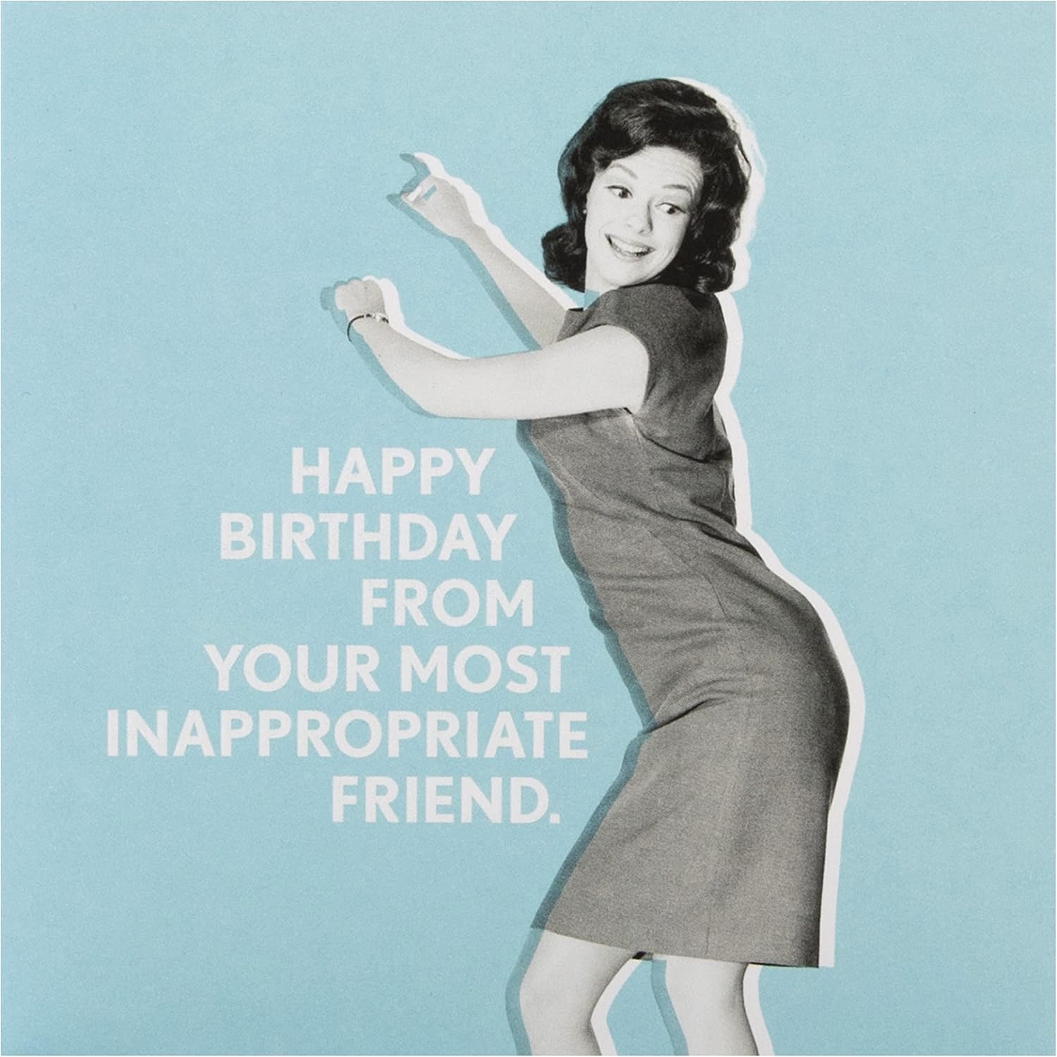 Hallmark Studio Birthday Card for Friend - Embossed Studio Ink Design