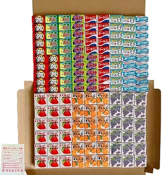 10円ガム Amazon | マルカワ フーセンガム 6種類 各15個 マーブルガム 3種類 各