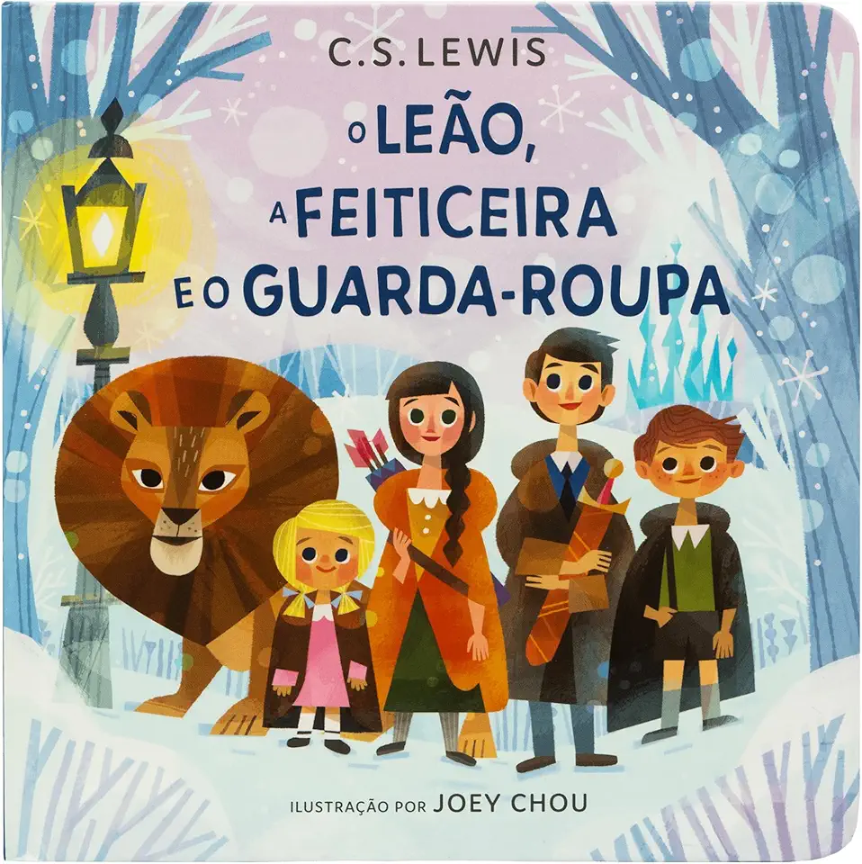 Mundo de Nárnia: O Leão, a feiticeira e o guarda-roupa – Livro infantil cartonado do clássico As Crônicas de Nárnia