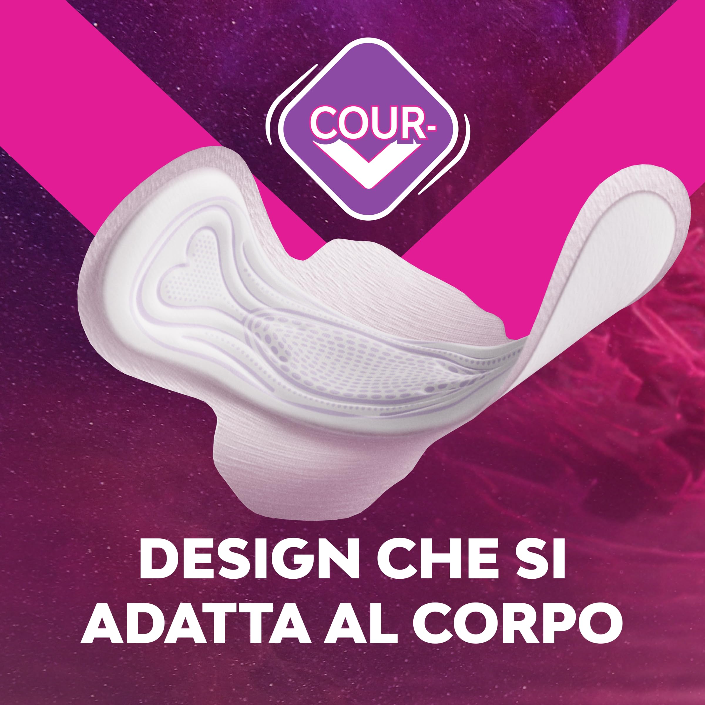 Nuvenia, Assorbente Ultra Notte con Ali XL, Assorbenti per Flusso Molto Abbondante, Confezione da 9 Assorbenti