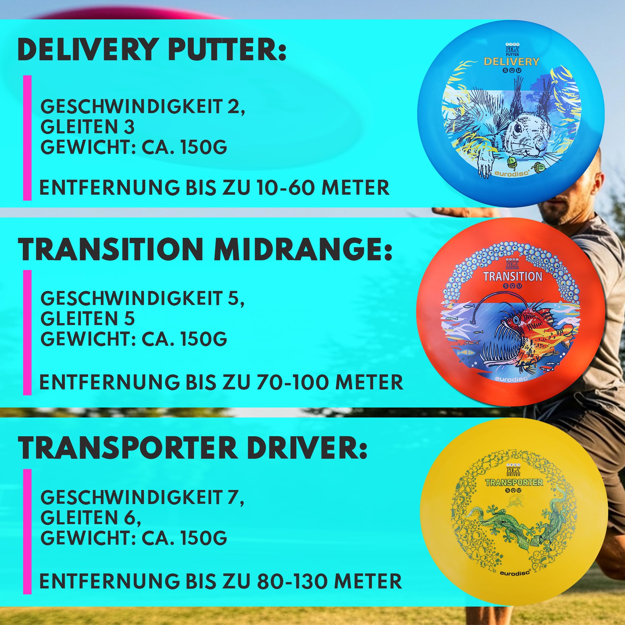 Frisbeesport Dusc Disc Golf Multicolor One Size