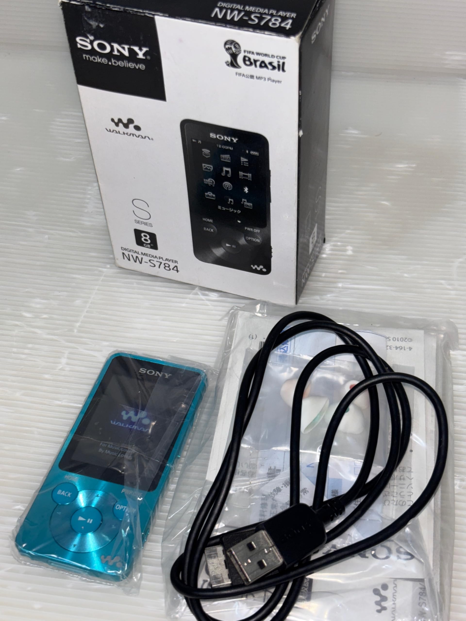 Amazon | SONY ウォークマン Sシリーズ 8GB ブルー NW-S784/L | Sony