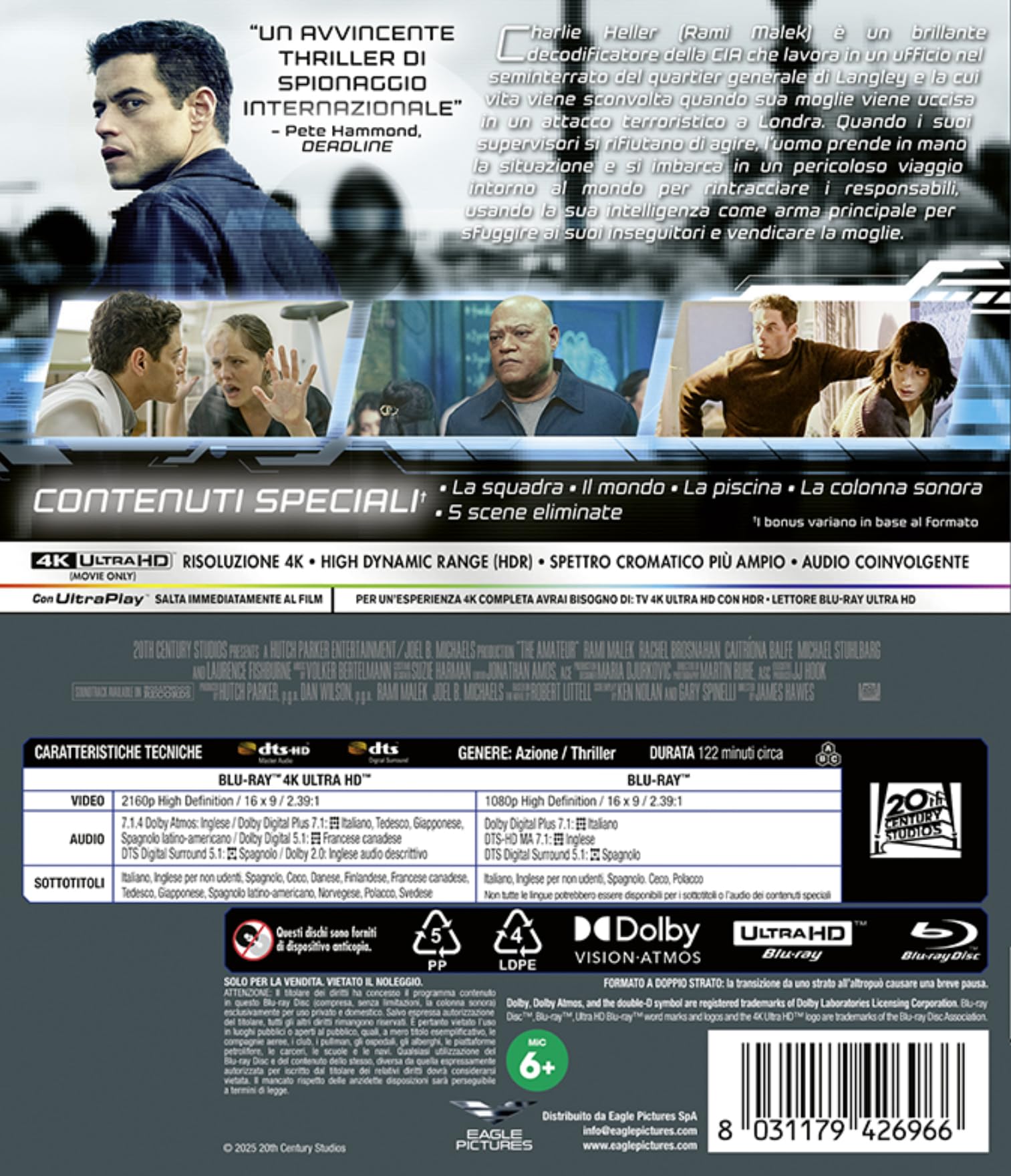 Operazione Vendetta - 4K (Bd 4K + Bd Hd)