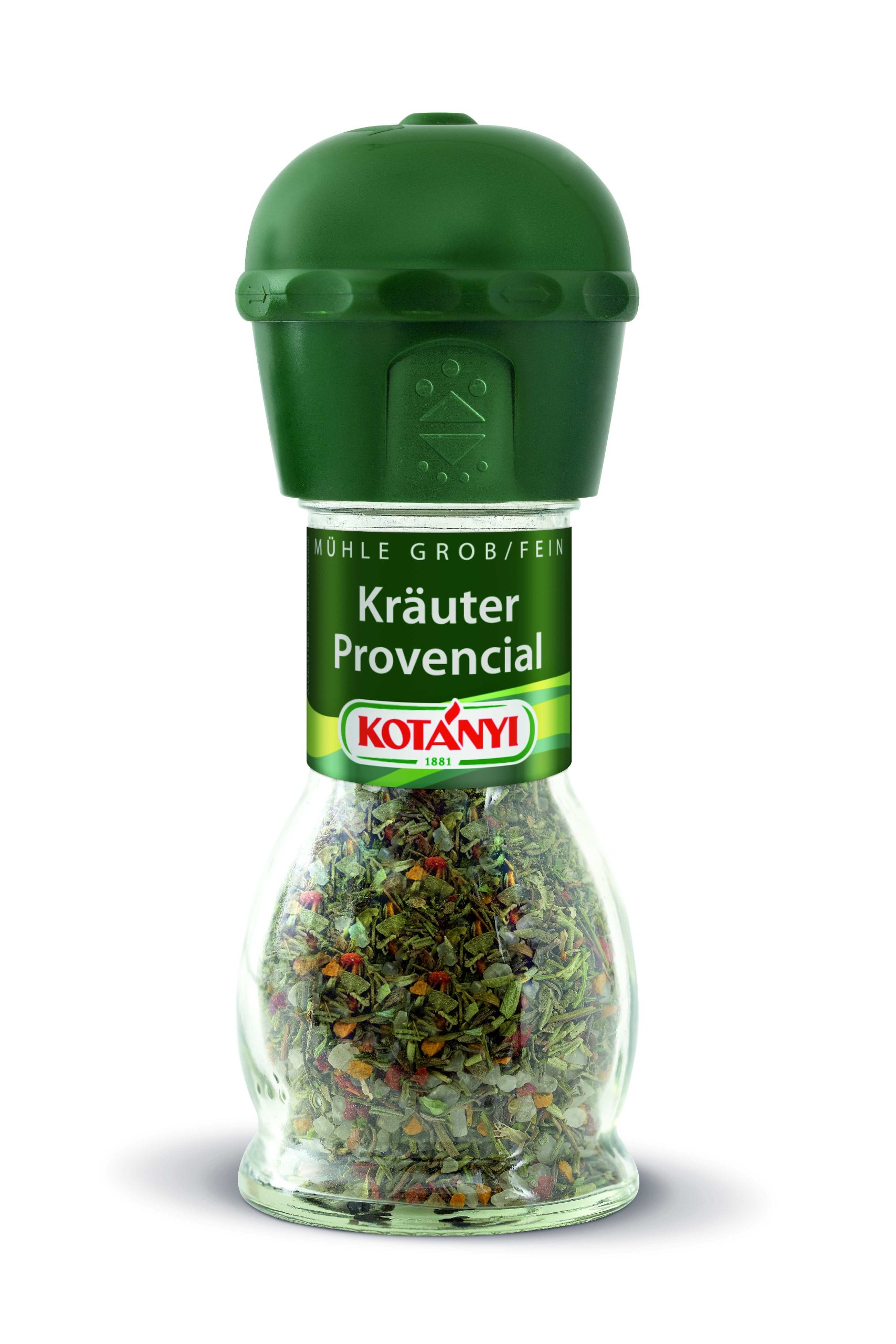 Kotanyi Erbe aromatiche - Macinino per provenzale, Confezione da 4 (4 x 33 g)