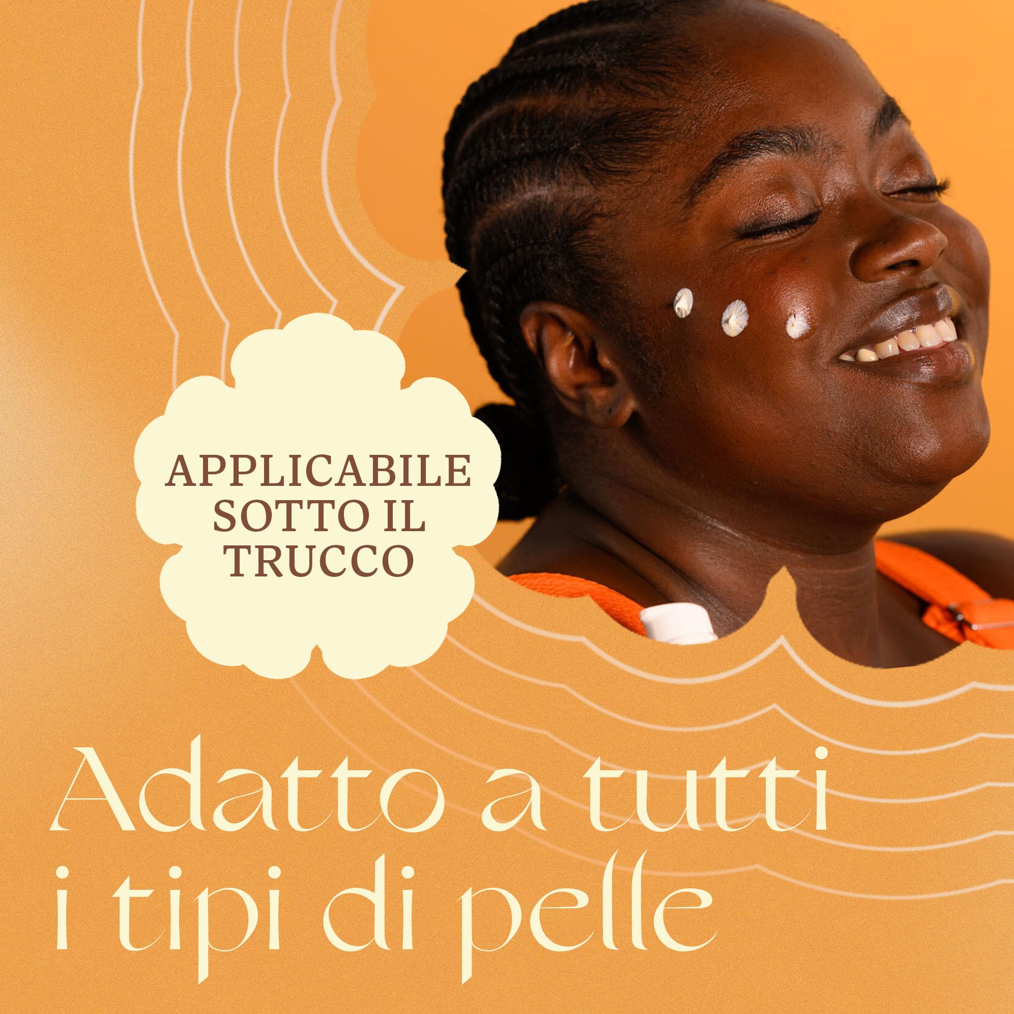 Hawaiian Tropic | Hydrating Protection Lozione Solare Viso SPF 30, Protezione UVA + UVB, 50 ml, 12 ore di idratazione, applicabile prima del Make-Up, Resistente all'Acqua, Vegano