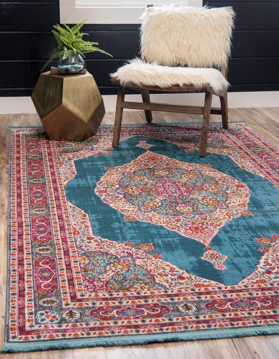 Unique Loom Baracoa Collection Area Rug Regla (8' 4" x 10