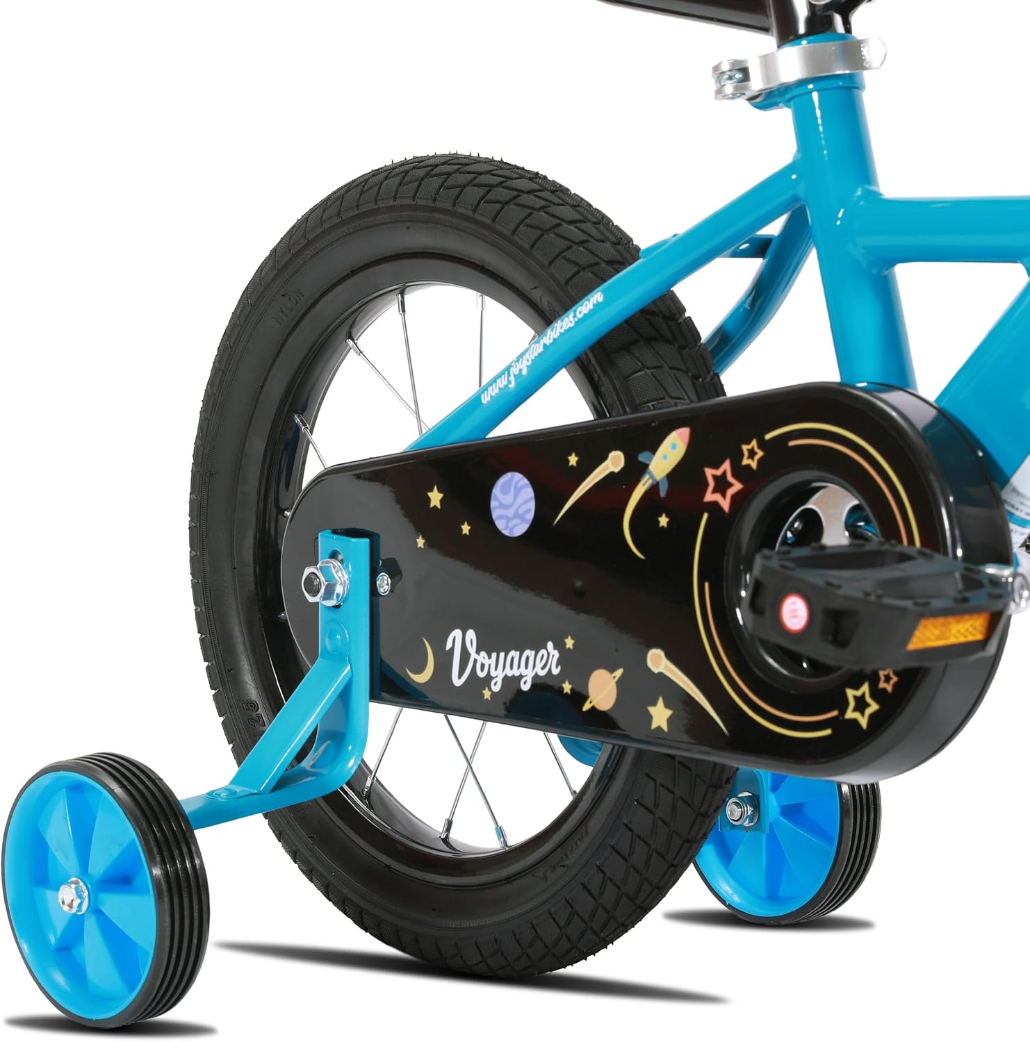 JOYSTAR 10" 12" 14" 16" Kids Bike for Boys and Girls Ages 1-7Y | Toddler Bike with Training Wheels & Basket, Detachable Parent Push Handle, Kids Pedal Bike