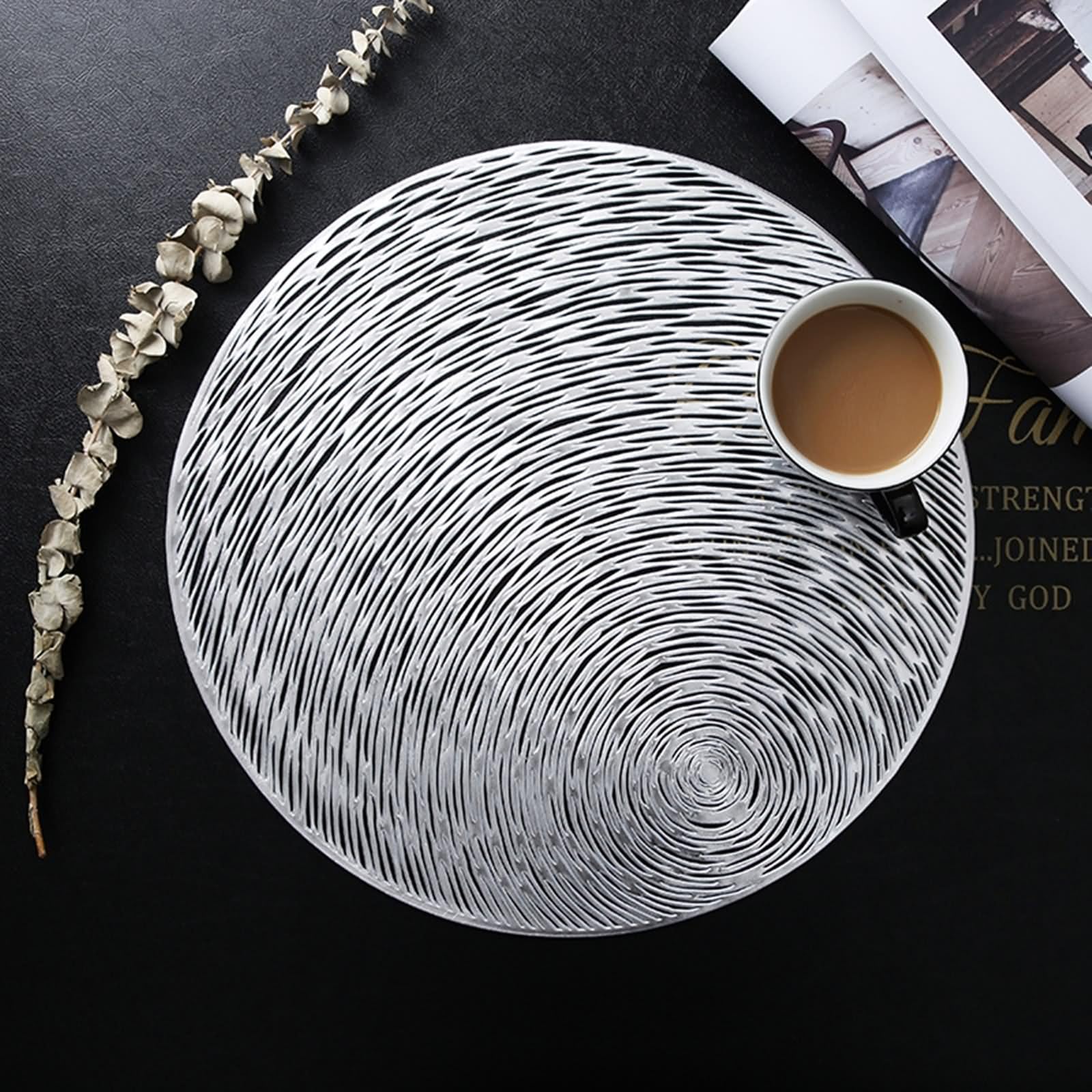 Placemats for dining table 38cm lavables pour protéger votre table avec élégance