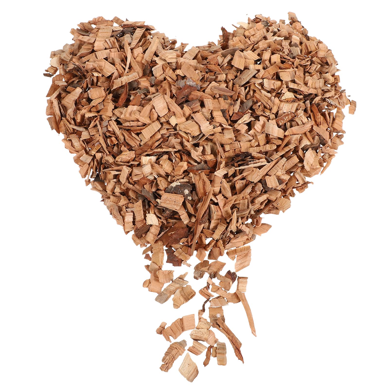 Toyvian Trucioli di Legno di Quercia Francese Tostati Medi 500 G per Produzione Vino e Whisky Fai da Te, Chips per Affumicare Barbecue, Forniture la Casa e Regalo per Amanti del Vino