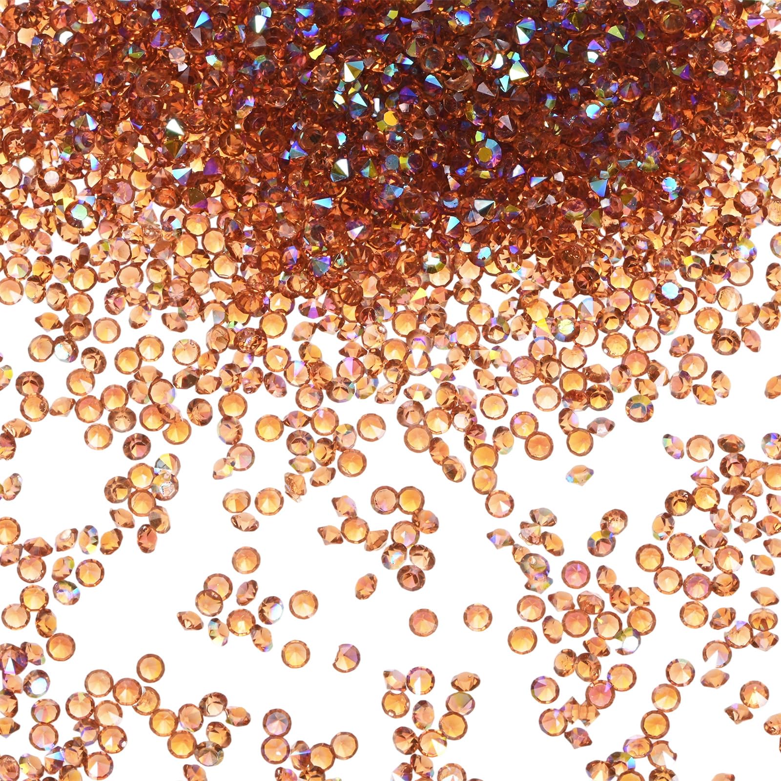 M METERXITY 14400-Pack Acrylic Diamonds, 0.12 Inch/3mm Wedding Table Scatter Confetti Crystals for Vase Fillers/Art Craft