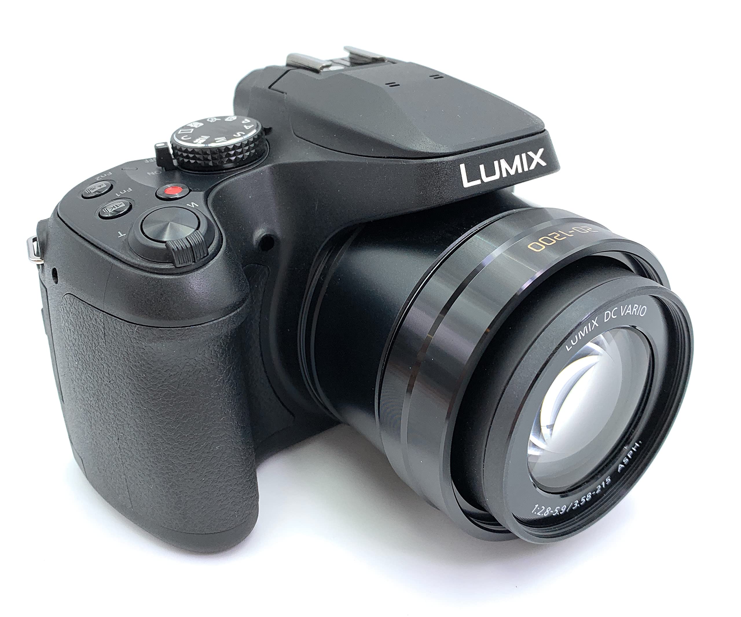 Panasonic Lumix FZ82 | Appareil Photo Bridge Zoom Puissant (Capteur 18MP, Zoom Lumix 60x F2.8-5.9, Grand angle 20mm, Viseur, Ecran tactile, Vidéo 4K, Stabilisation) Noir – Version Française
