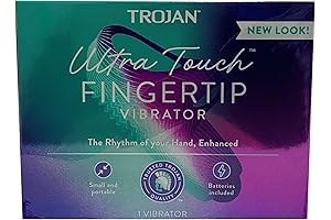 Trojan Vibrations Vibrating Ultra Touch: Enhanced Fingertip Stimulation