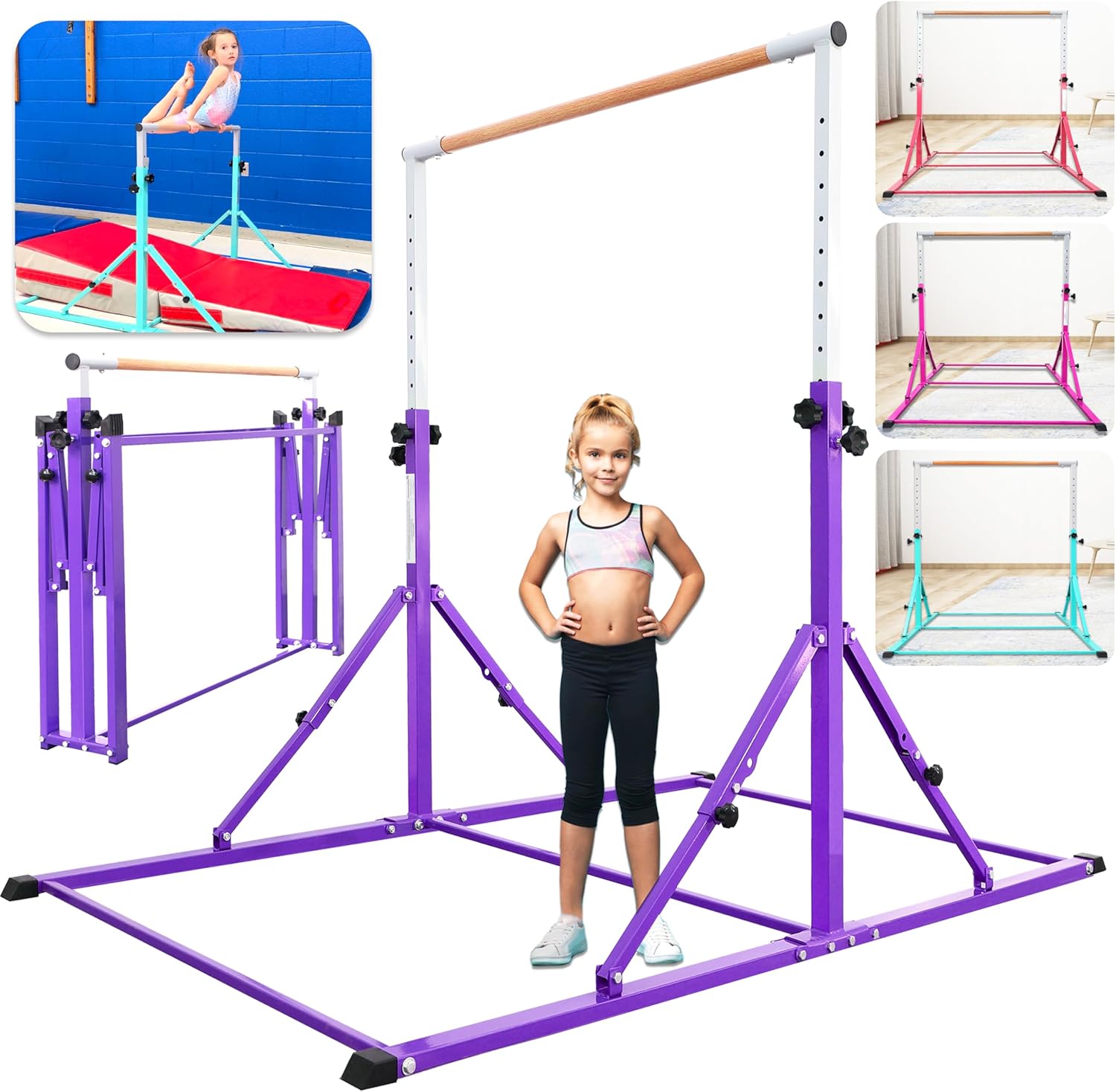 PreGymnastic Foldable Gymnastics Bar