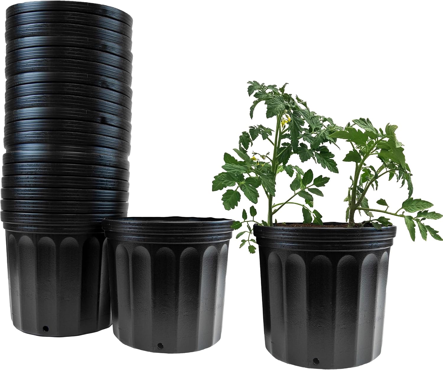 Viagrow 3 gallon - Nursery Pot, 20 pack ( 11.36 liters) Trade Gallon