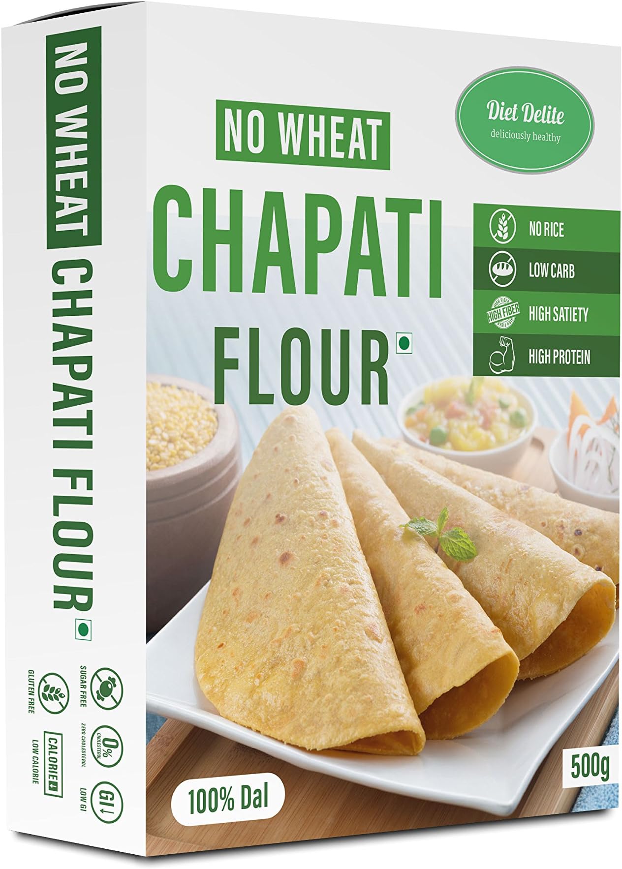 Diet Delite No Wheat Chapati Flour