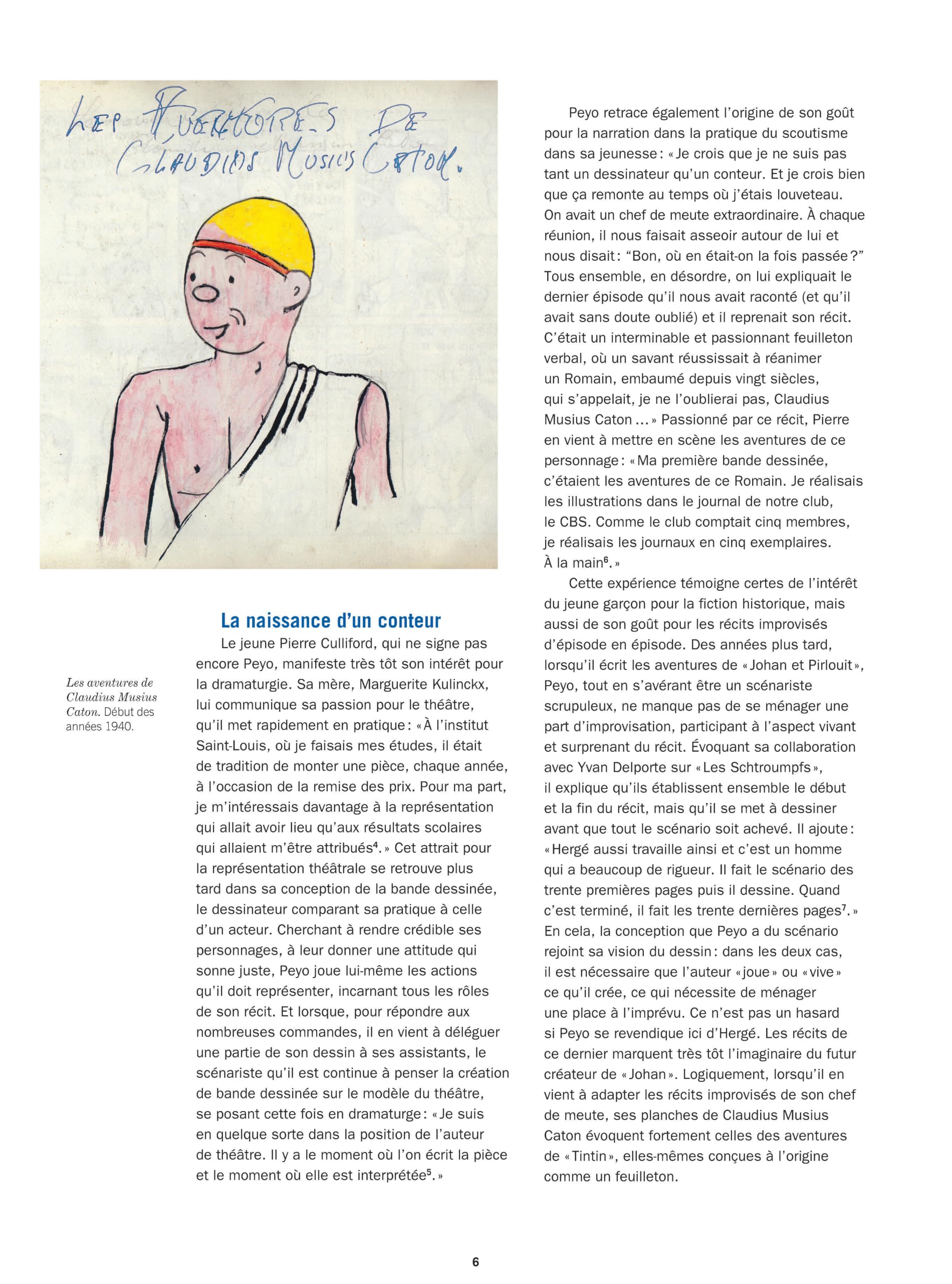 Une vie en dessins - Peyo – Johan et Pirlouit
