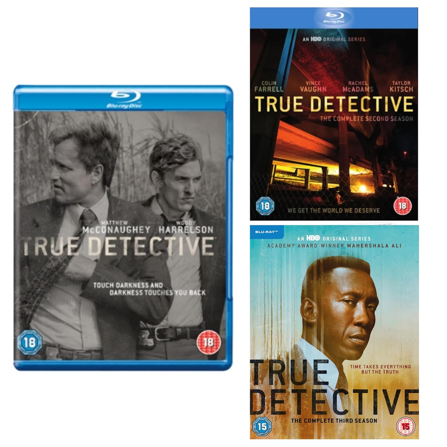 True Detective: Complete Seasons 1-3 [Blu-Ray]