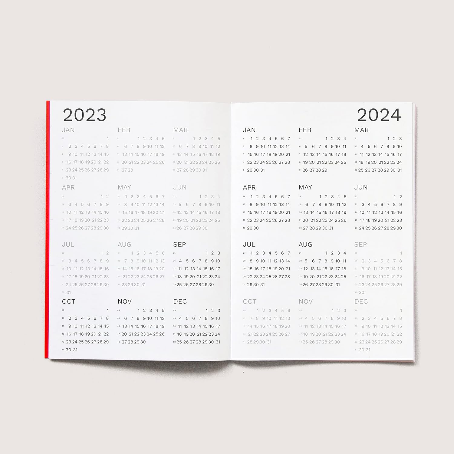 OD OCTÀGONDESIGN Sep23 to Aug24, Monthly Planner, Similar A5 Size