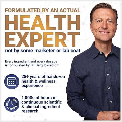 Miniatura 6 de Dr Bergs D3 K2 Vitamina 5000 UI con aceite MCT - Ingredientes limpios 50 mcg MK7 vitamina K2 sales biliares purificadas zinc y magnesio para una