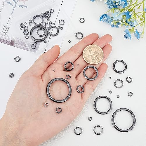 Miniatura 2 de SUPERFINDINGS Juego de 60 anillos de guía de cerámica para caña de pescar, kit de guía de caña de pescar, kit de reemplazo de ojos de caña de pescar