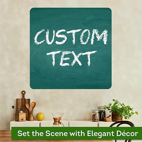 Miniatura 808 de My Sign Center - Letrero personalizado, 11 colores de fuente, 13 estilos de fuente, 4 opciones de agujero, 22 tamaños, 8 x 32 pulgadas, sin óxido,