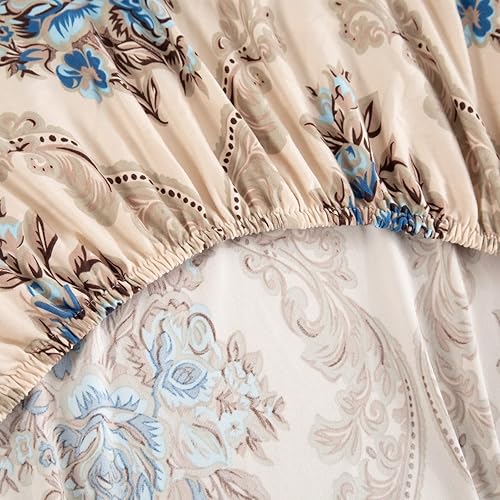 Vista 98 de MIFXIN Funda de sofá sin brazos, funda elástica plegable para sofá cama, sin reposabrazos, protector de muebles de elastano impreso lavable, sin