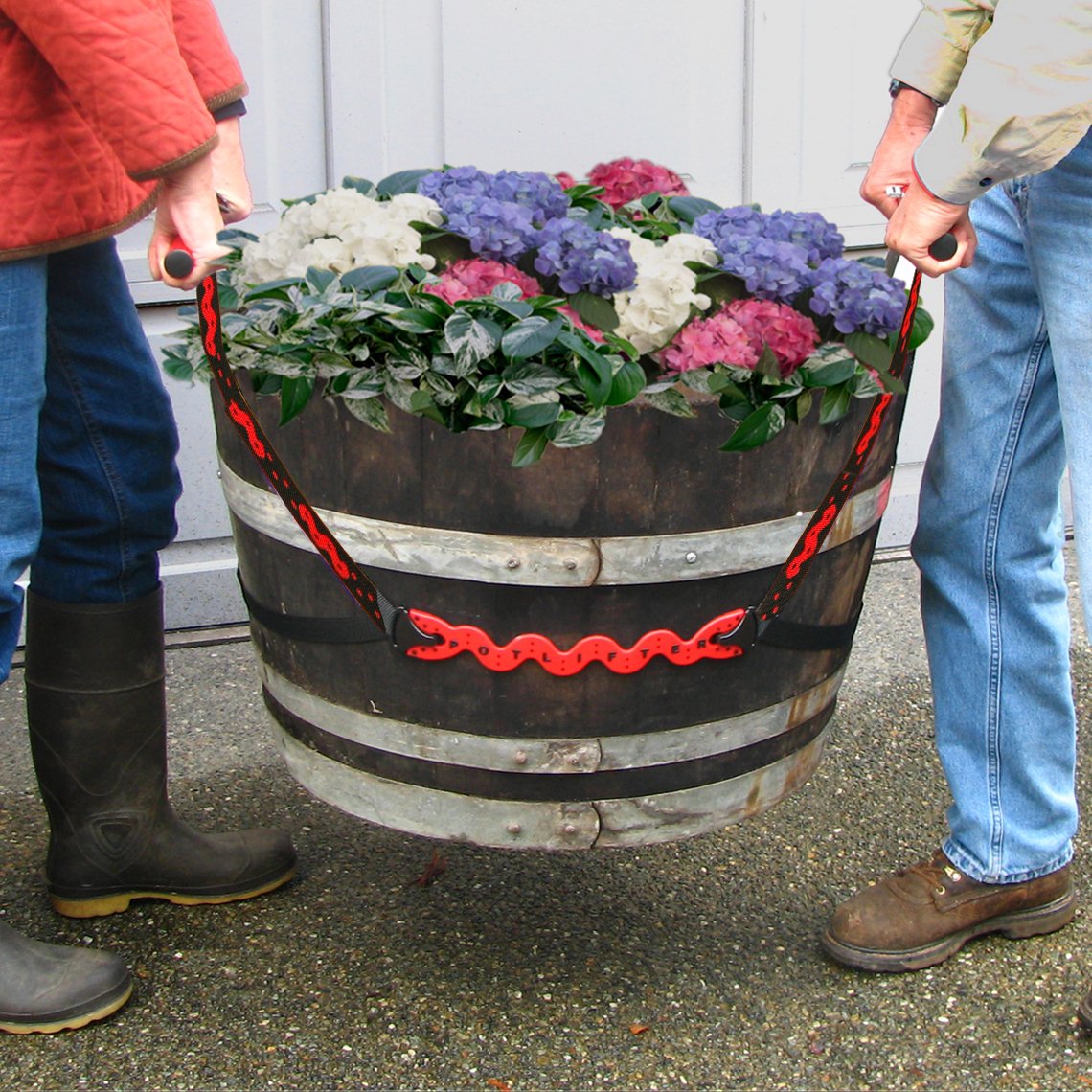 Sangle de Levage Porte Pot | Accessoire Indispensable pour rentrer Vos Plantes l’Hiver et Les ressortir aux Beaux Jours capacité de Charge Jusqu’à 90 kg | Outil Jardinage