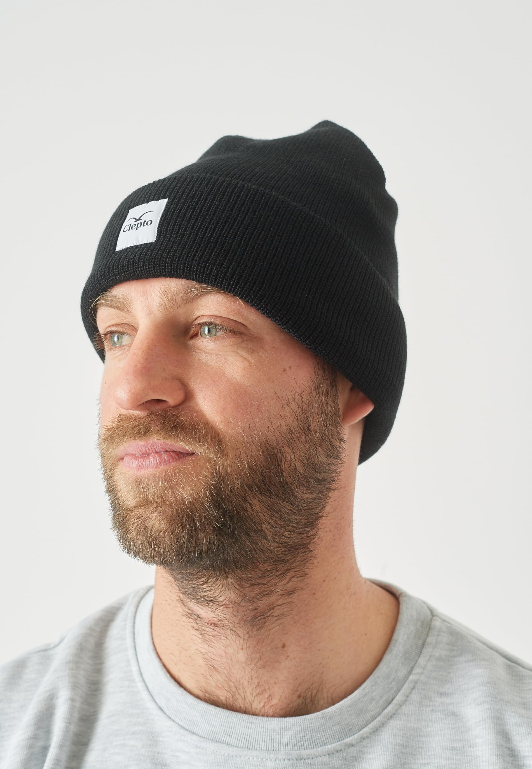 Cleptomanicx Czapka męska Cimo Beanie, czarny, jeden rozmiar