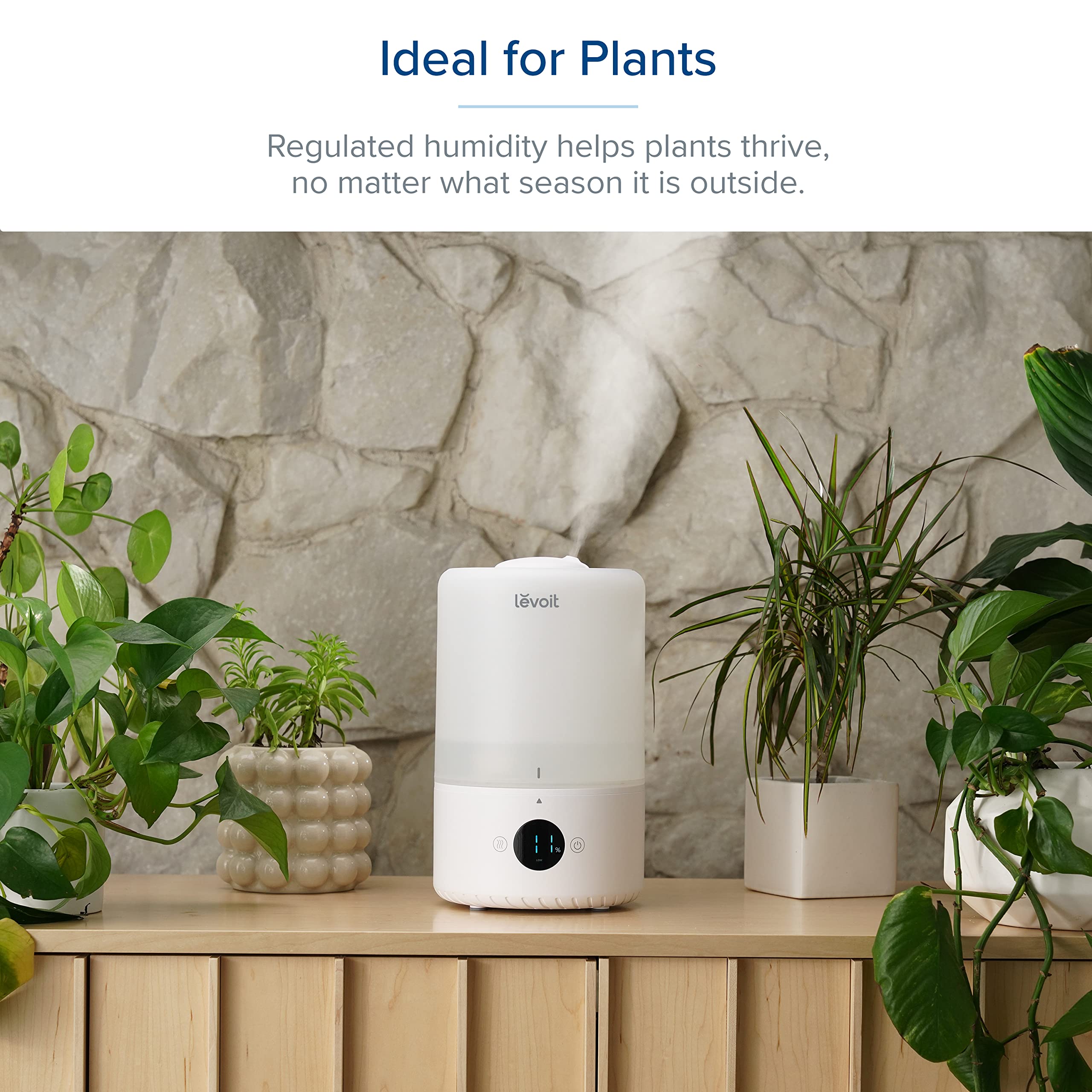 LEVOIT Ultrasonic Cool Mist Humidifiers, Adjustable 360° Rotation