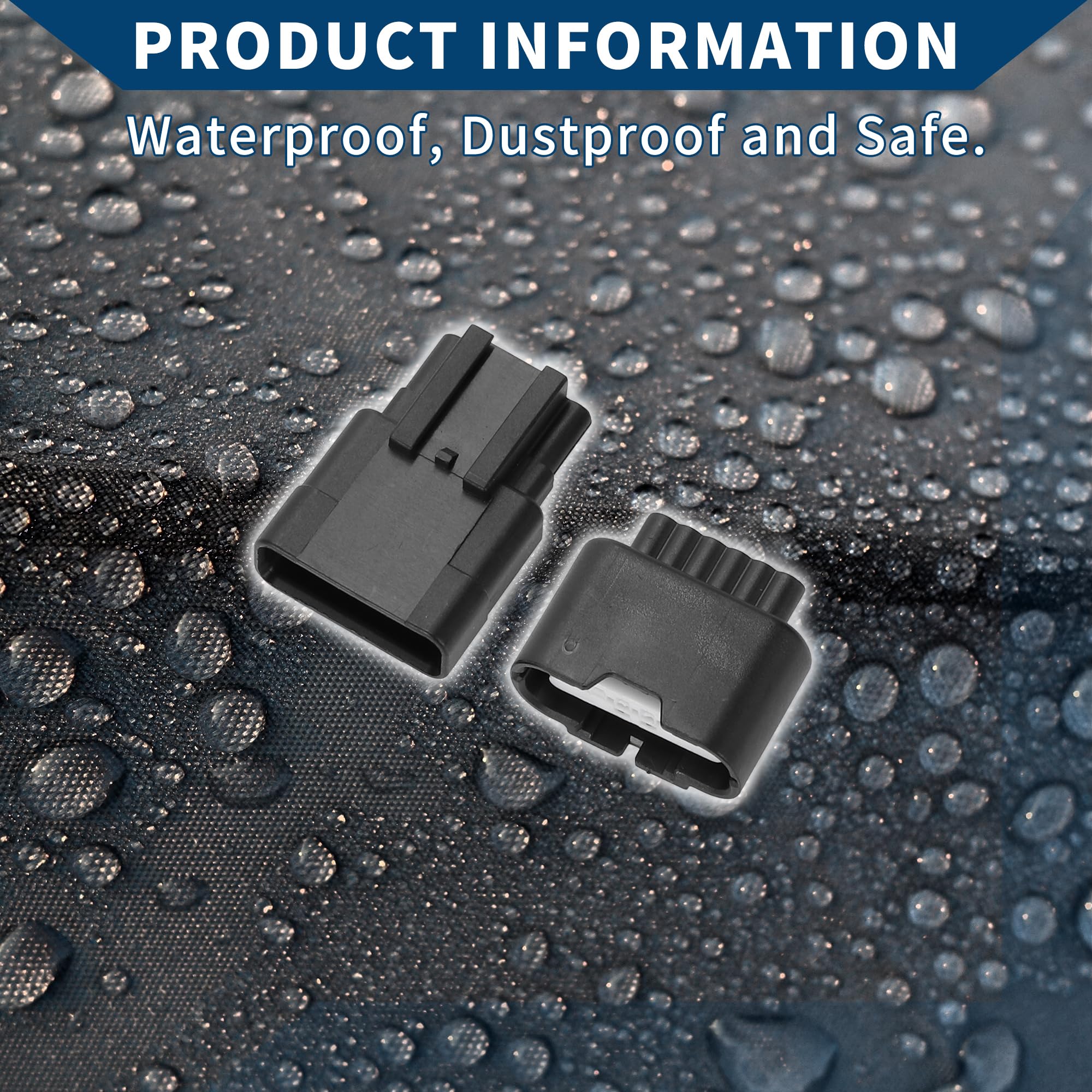 Connecteur De Capteur De Pédale D'accélérateur - 6 Broches TE 6-929264-2 - Pièce Automobile De Rechange | Compatible Avec Faisceau 1473284-1