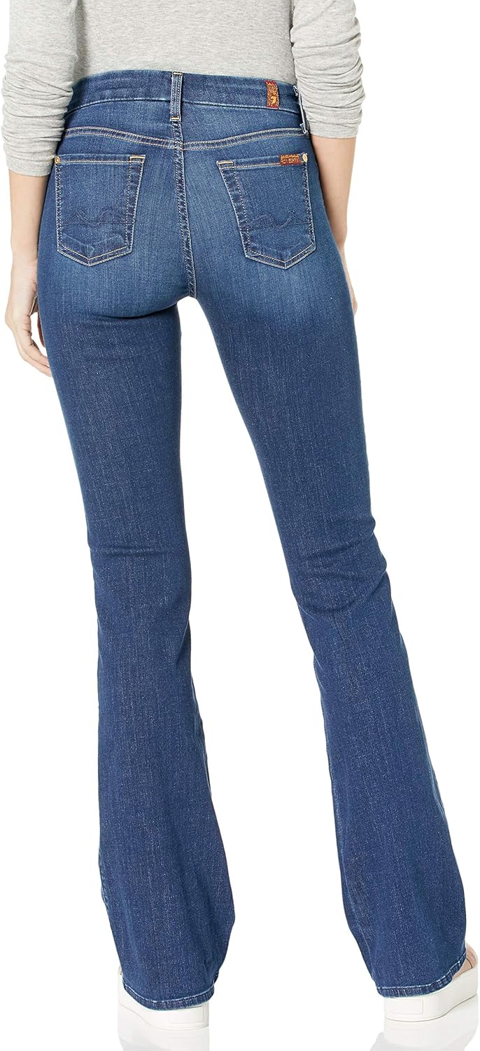 7 for All Mankind Womens 7 for All Mankind Womens Bootcut Jeans - Image 2