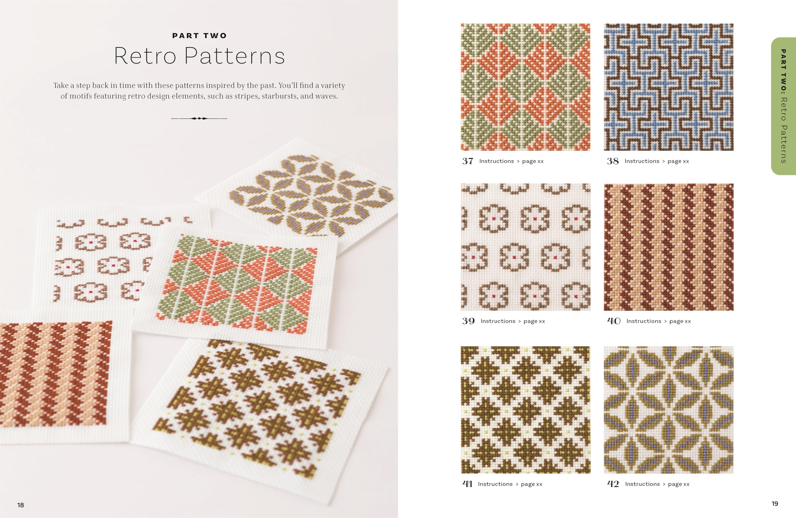 200 Japanese Cross Stitch Designs: Traditional, Geometric, Retro and Floral Patterns for Mindful Stitching