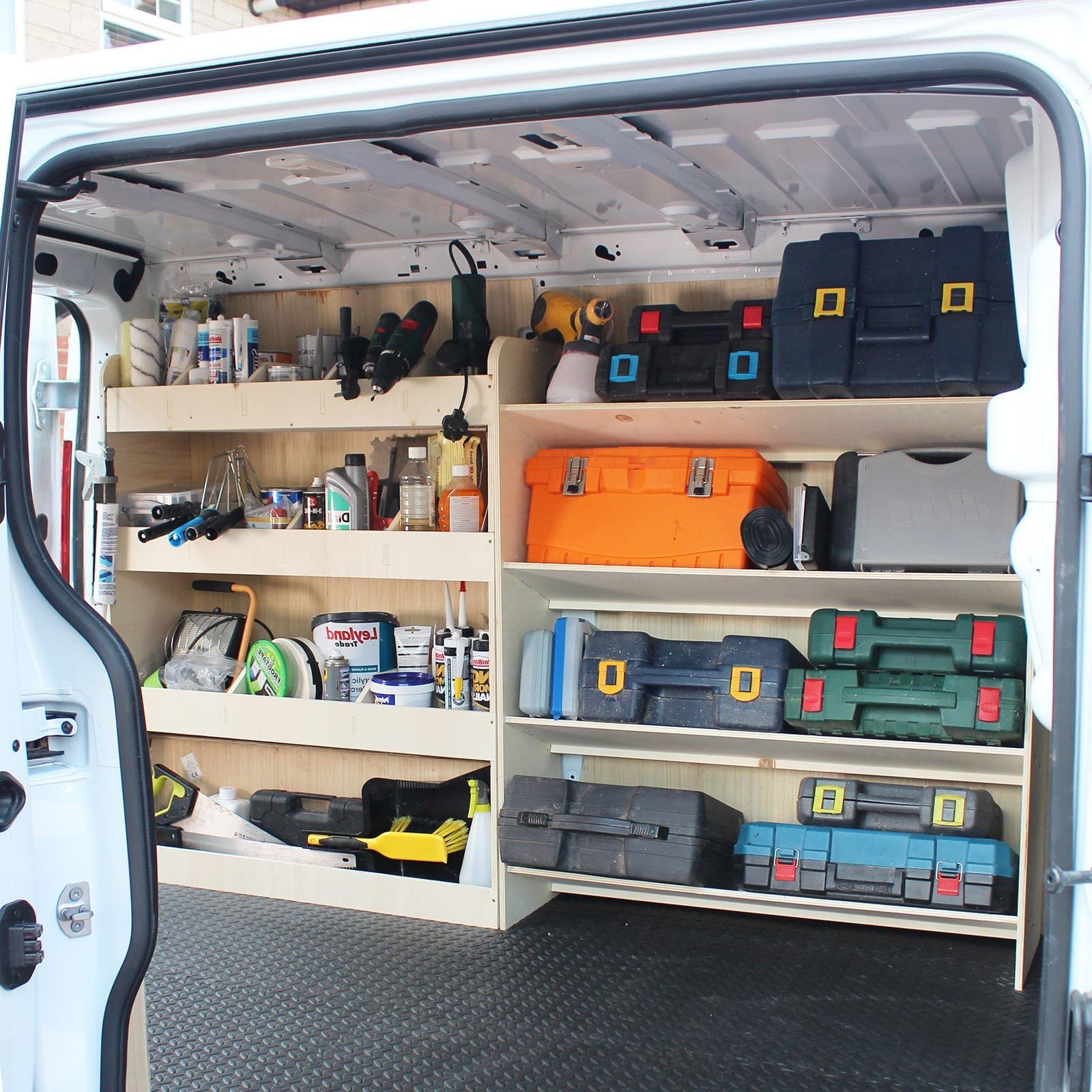 Vanify Estanterías para Furgonetas - Se Ajusta a FIAT Talento L1 2016+ Caja de Herramientas y estantería Trasera