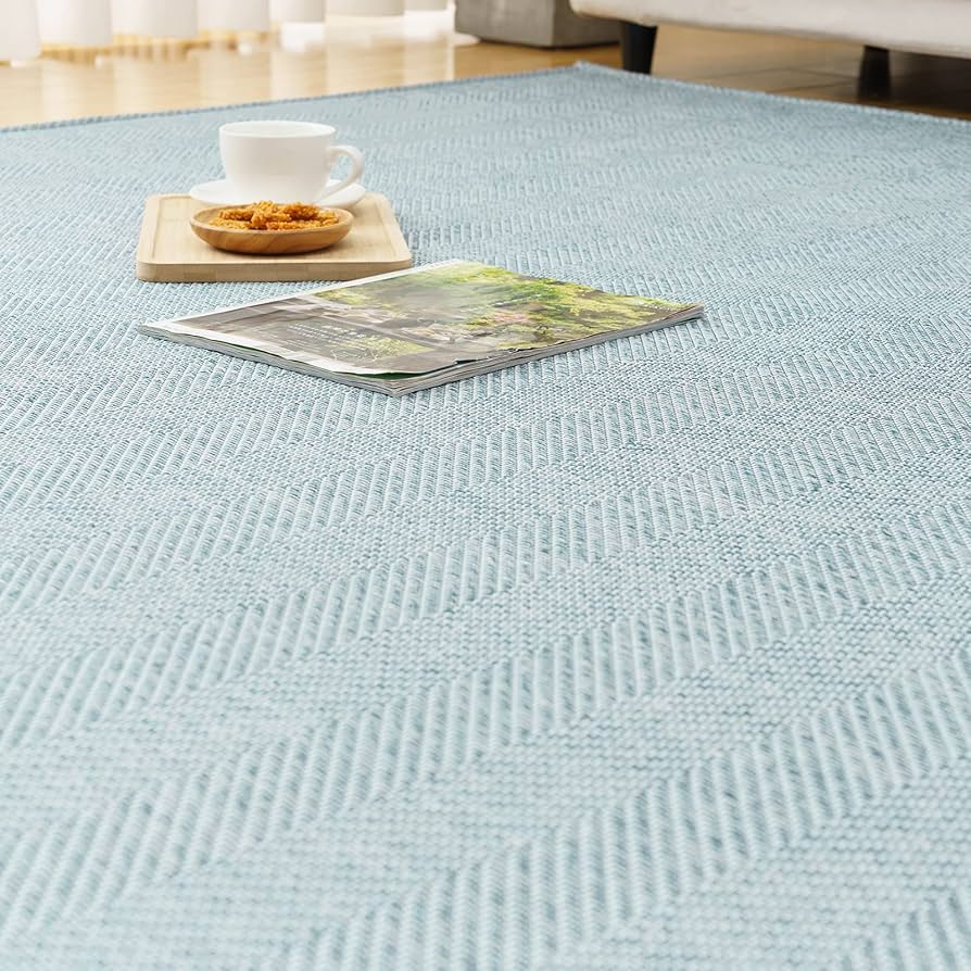 Amazon | HOMFINEラグ カーペット ラグマット 夏用 1.5畳 床