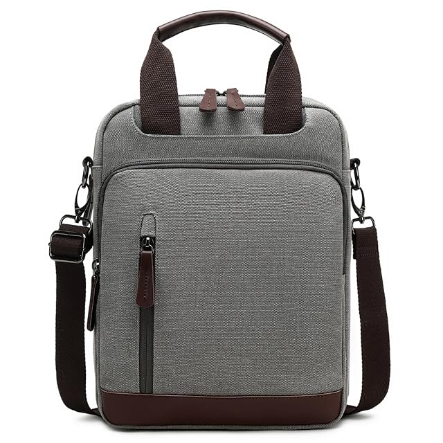 mygreen Small Canvas Crossbody Shoulder Bag Messenger Bag Work Bag Work Bag