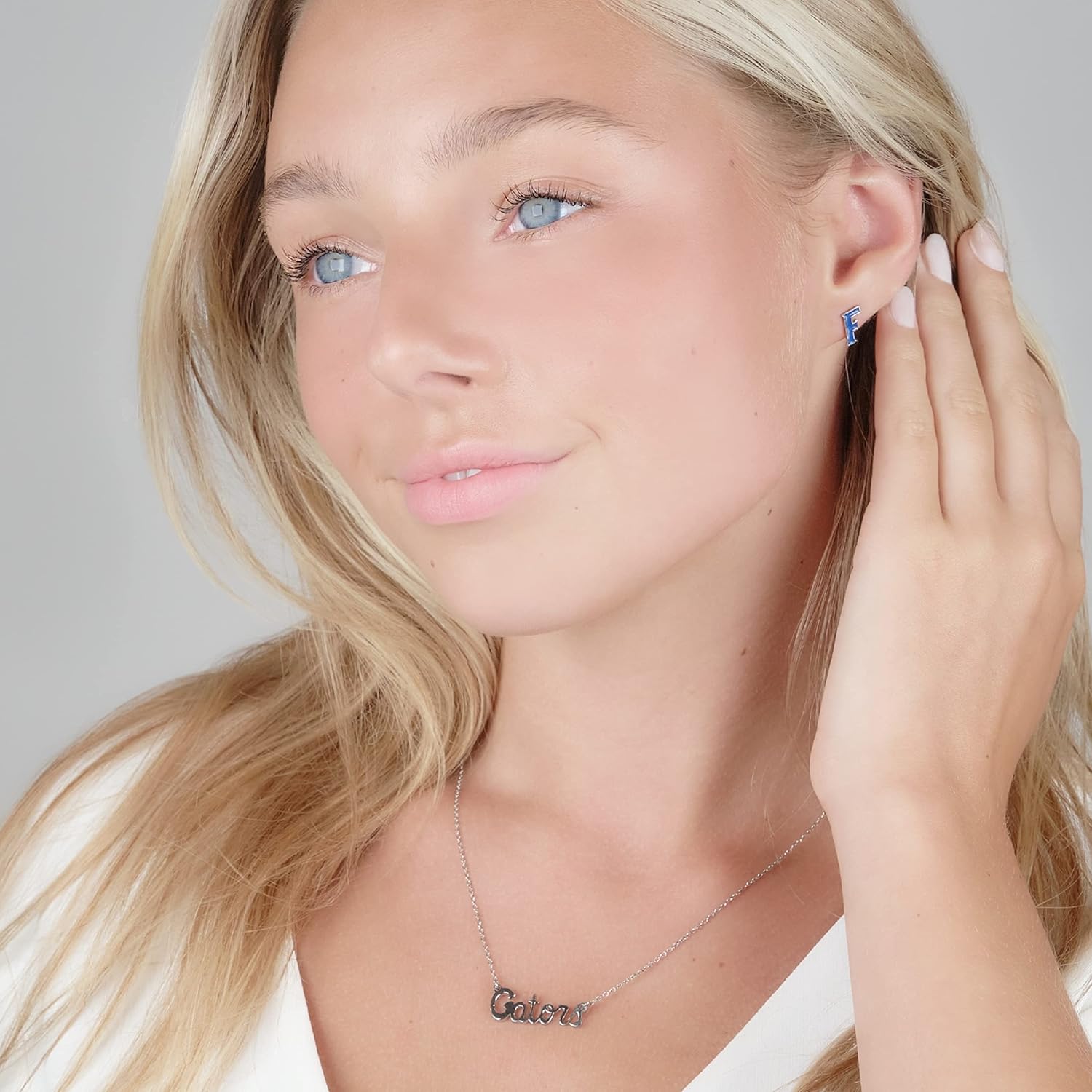 Stone Armory Earrings for University of Florida Jewelry Gifts for Women, Graduation – Stainless Steel Skin-Friendly Florida Gators stud earrings