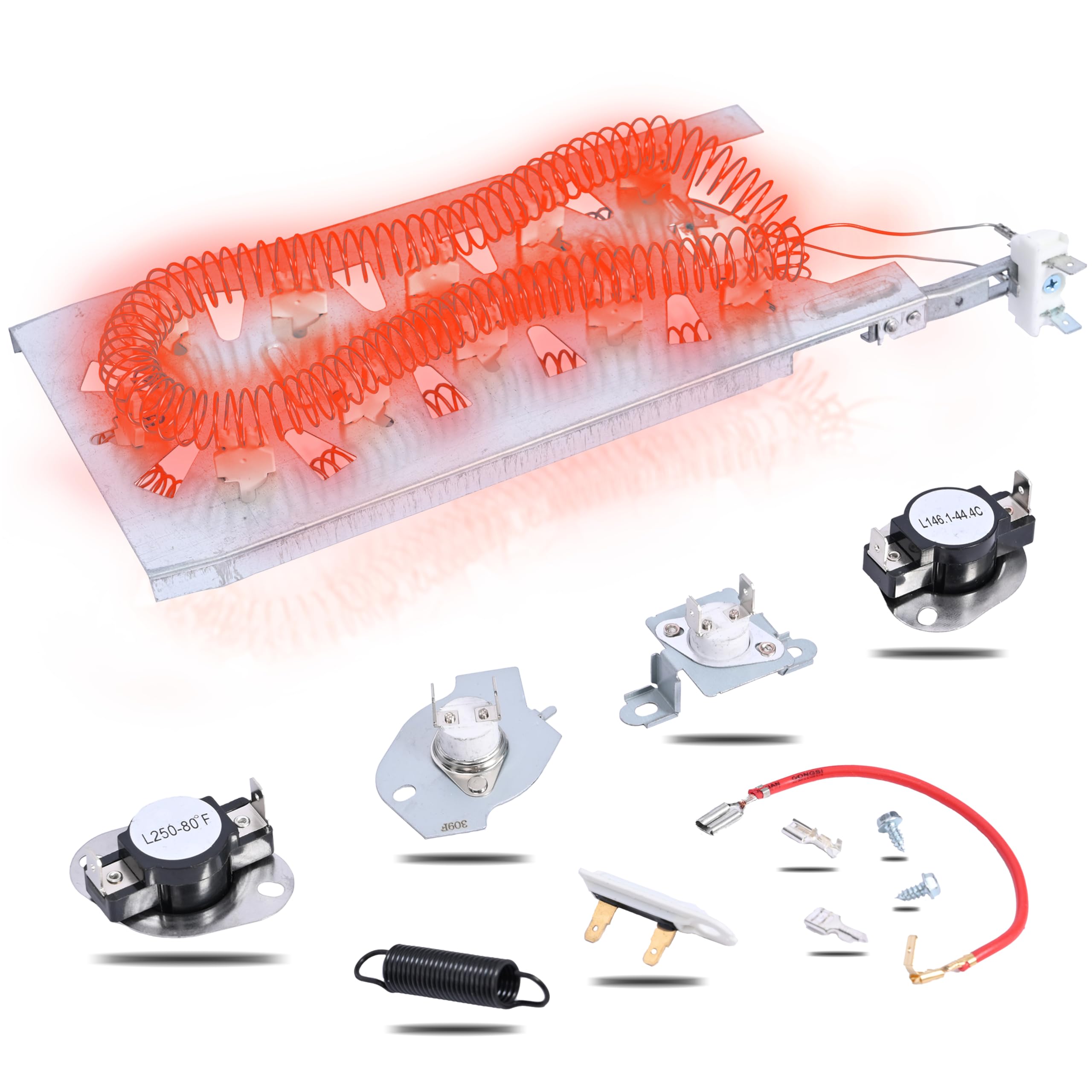 Amazon.com: VNAPARTS Dryer Heating Element Kit for Whirlpool