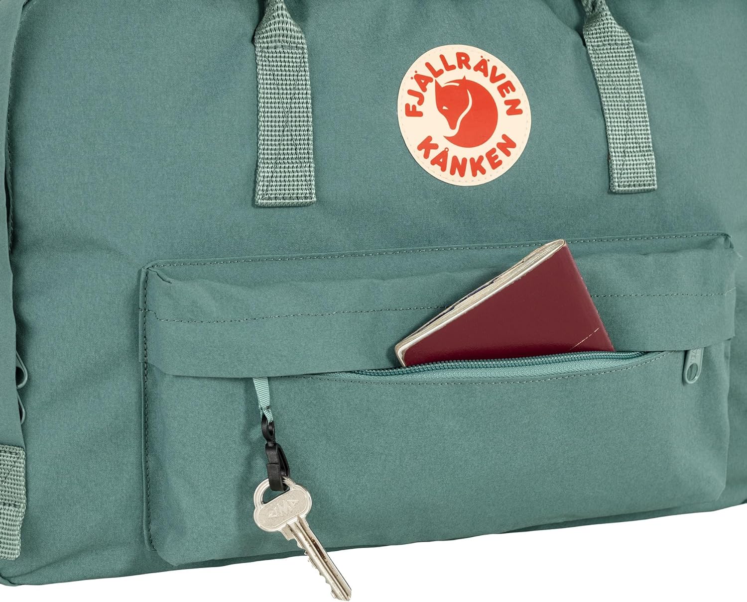 Fjallraven Kanken Weekender Bag, Large Travel Tote and Duffel for Overnight and Everyday Carry, Pastel Lavender - Image 4