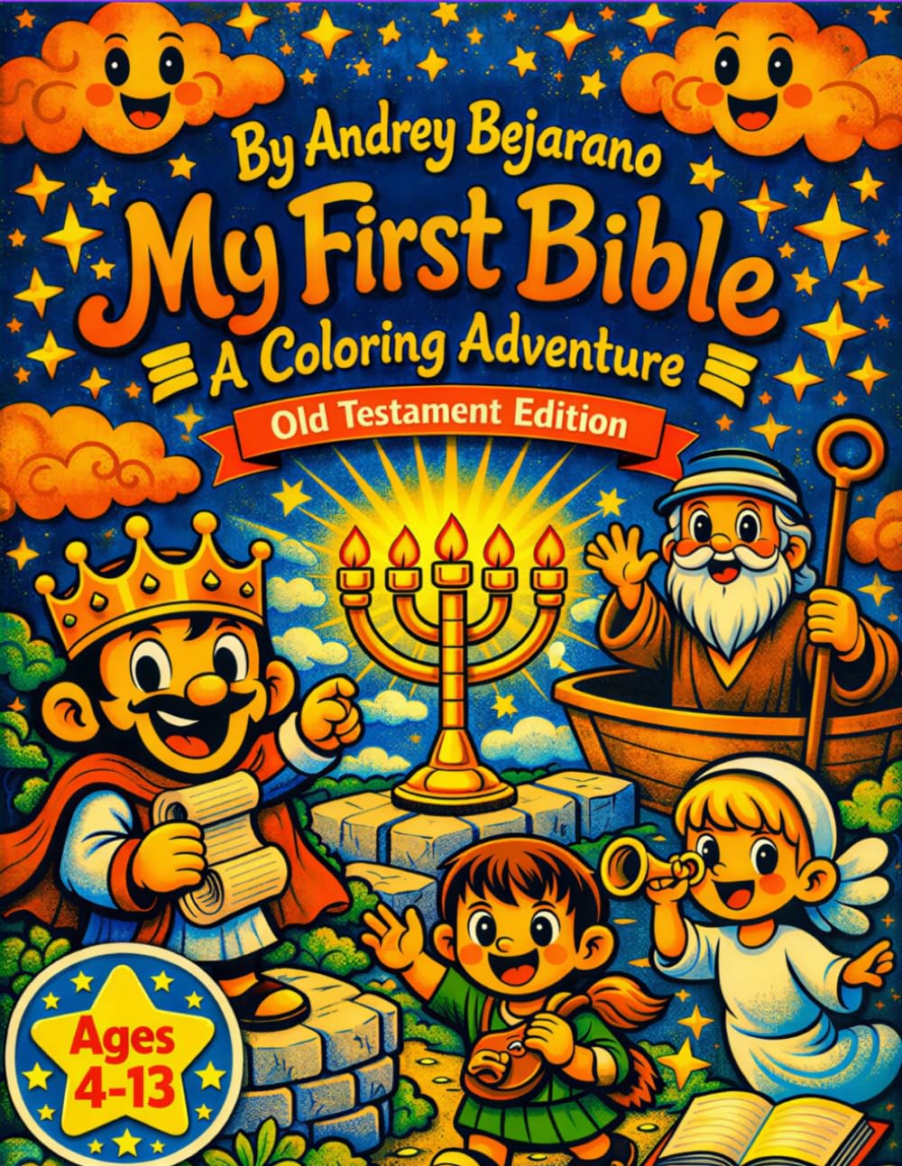 My First Bible: A Coloring Adventure