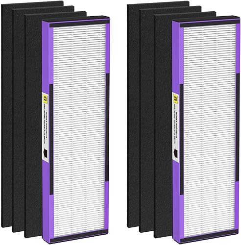 Miniatura 7 de FLT4850PT H13 True HEPA Filtro de repuesto B, compatible con Germ-Guardian AC4850PT AC4825 AC4900 CDAP4500 AC4300, Pure-Guardian AP2200CA, paquete