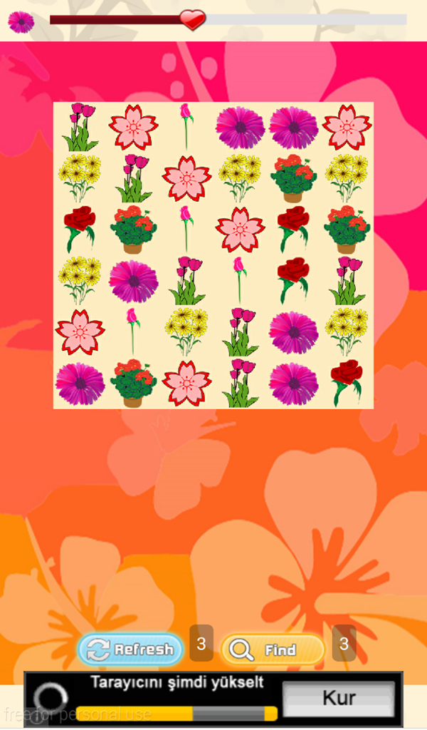 Flower Matching Game App on Amazon Appstore