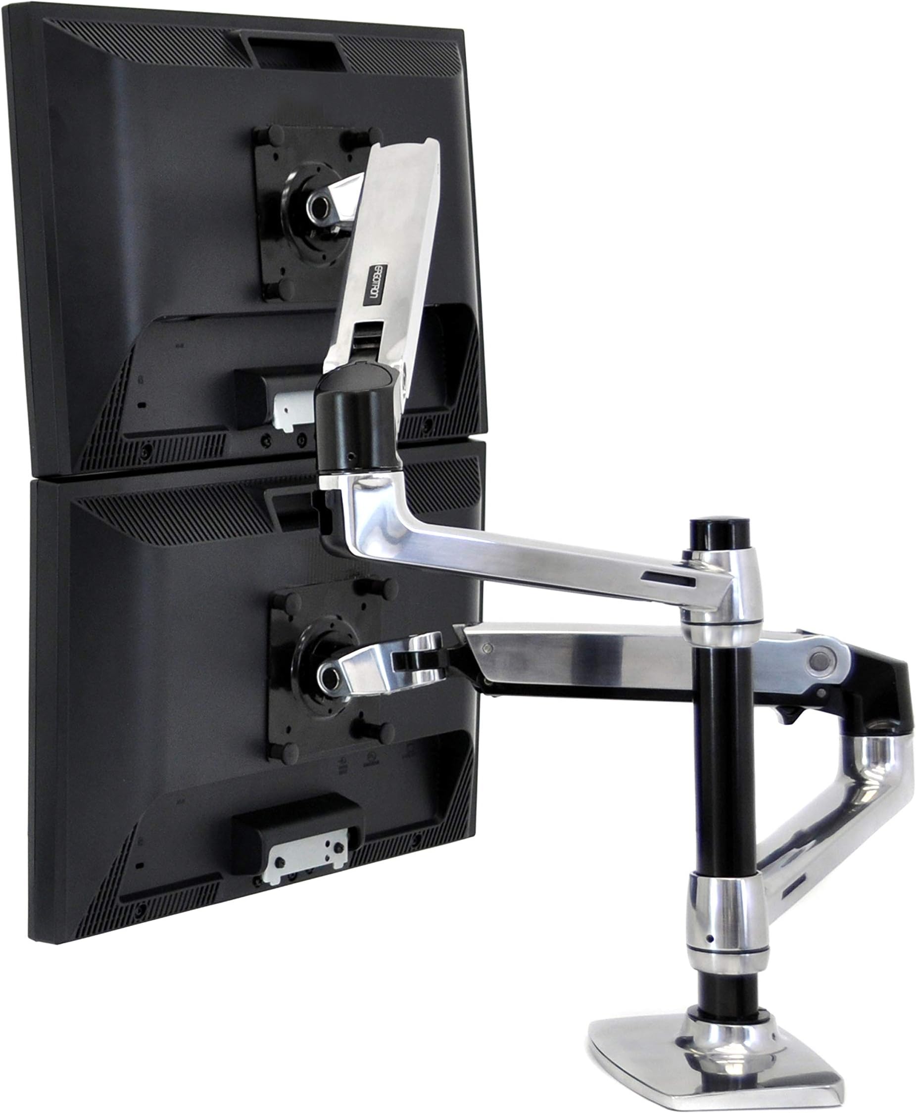 45-248-026 Dual Stacking Arm Polished 24In 18.1kg Lift33 Mis-D 10Y Wa Schwarz/Silber