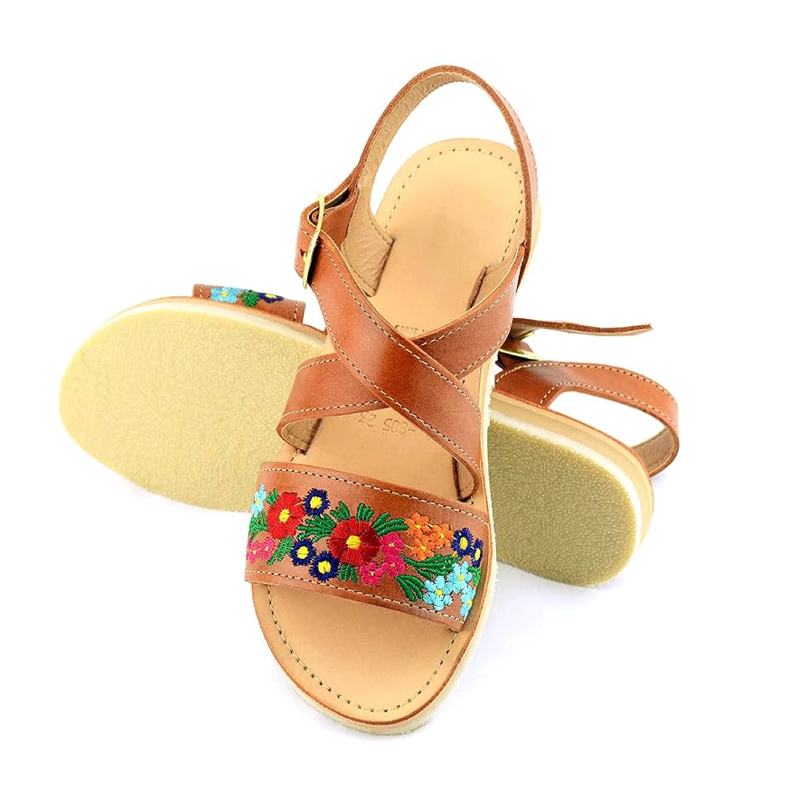 Amazon.com: COLORES DE MEXICO MX - Mexican Leather Sandals