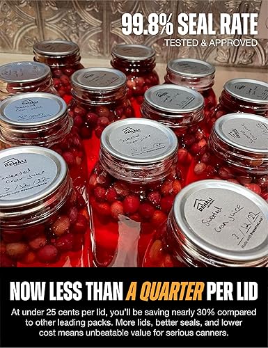 Miniatura 4 de Denali Canning Anillos Boca regular o ancha Sellos PreserveLock de 24 meses a USA Company (anillos anchos, paquete de 10 cajas)