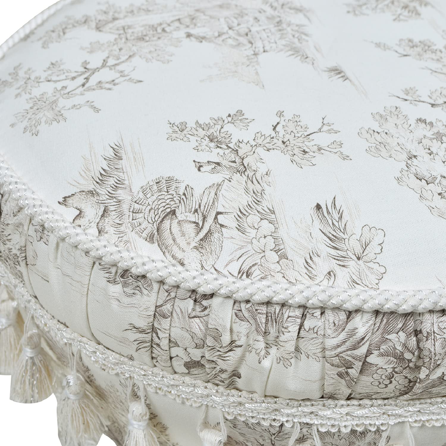 スツール トワルドジュイ ジェニファーテイラー 円形 姫系 33164ST スツール トワルドジュイ ジェニファーテイラー 円形 姫系