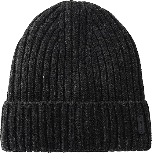 Miniatura 2 de Connectyle Gorro de lana con forro polar para hombre, gorro de lana de invierno de punto