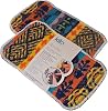 Kilo Jumbo Non-Scratch Scourer, Multi Purpose, Environmentally Friendly Scrubby Cleaning Cloth – Multi Colour (24x14cm Set of 2)
