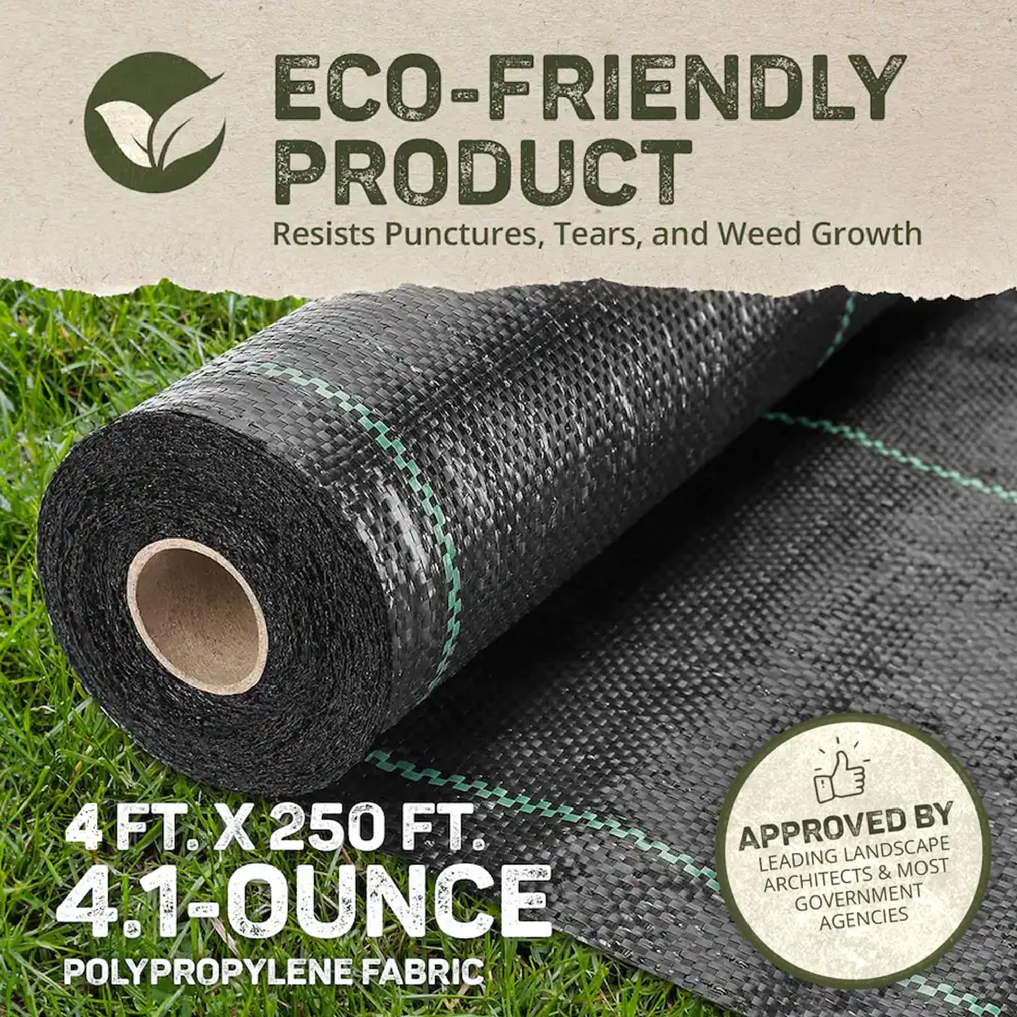 Amazon.com : Dewitt 3-Pack 20 Year Weed Barrier Fabric 4.1 oz, 4 x