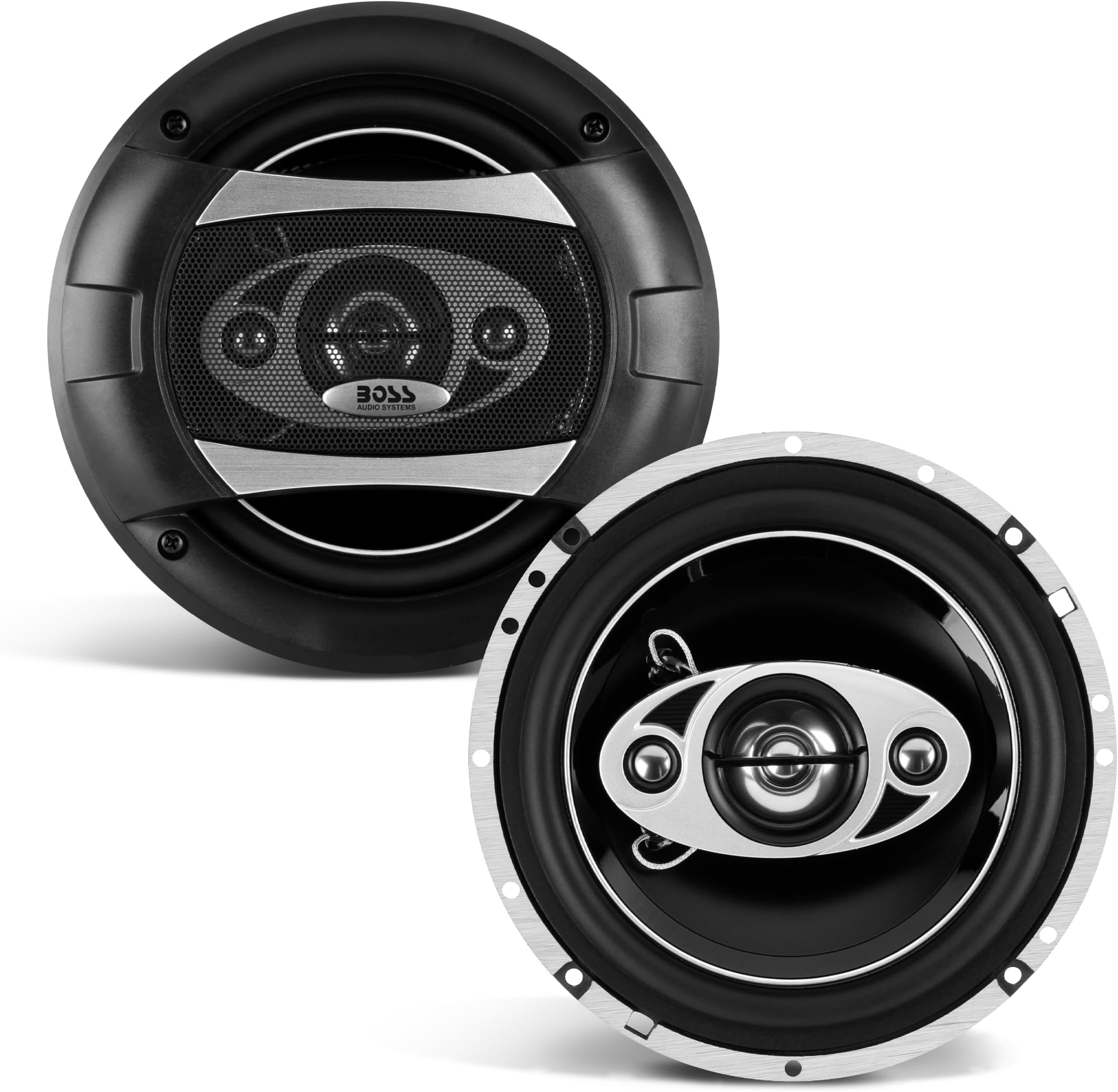 BOSS AUDIO P45.4C Phantom 4 4-way 250-watt Full Range Speakers 6.5 inch
